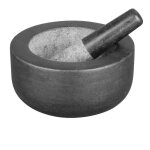 Pilon et mortier en granite - vogue Pilon et mortier en granite - vogue