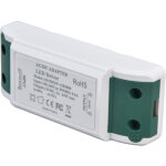 Pilote led 12v dc 24w 2a transformateur de puissance led pour bande lumineuse led et �clairage d'armoire ...