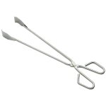 Pinces barbecue inoxydables 38x6 cm