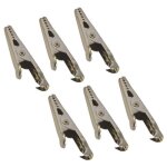 Pinces crocodiles 5 a hp autozubeh�r 20205 (l x l) 45 mm x 5 mm 6 pc(s) c19284