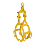 Wiltec - grappin forestier pour troncs ? ouverture max. 620 mm ? force max. 1200 kg ? outil pince de ...