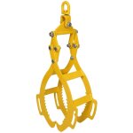Pince foresti�re pour troncs max. 720 mm ? force 1500 kg ? pince de levage ? avec 4 mandrins de serrage ...