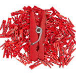 Pince � linge d�corative, lot de 400, pour suspendre vos photos ou personnaliser l'emballage de cadeaux, ...