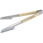 Pince de luxe pour barbecue - inox et bois