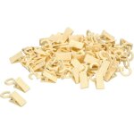 Pinces  rideaux avec crochets pour rideaux ensemble de rideaux 100 pices pin clair pinces en bois de ...