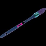 Pinceau a rechampir soie n�6 �29mm forges de magne - 366516