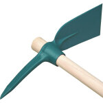 Pioche cantonnier oeil rond 2, 0kg sans manche forges de magne - 213200