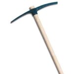 Pioche de terrassier oeil rond 53cm �mmanch�e bois - mercier - 4546