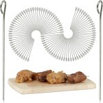 Piques apritif, pic  cocktails, lot de 100, barbecue lgumes viande, inox , acier inoxydable, brochettes ...