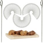 Piques apritif, pic  cocktails, lot de 150, barbecue lgumes viande, inox , acier inoxydable, brochettes ...