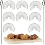 Piques ap�ritif, pic � cocktails, lot de 400, barbecue l�gumes viande, inox , acier inoxydable, brochettes ...