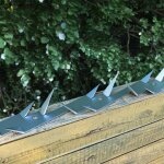 Piquets muraux 2 pcs acier 1 m vidaxl Piquets muraux 2 pcs acier 1 m vidaxl