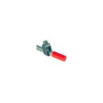 Piquet de terre - trfle - en acier gavanis - 1 mtres