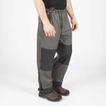 Piranha pantalon de pluie de travail 9223 gris , noir 3xl