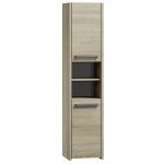 Topeshop - pisa - armoire de salle de bains style moderne - 170x40x30cm - meuble colonne salle de bains ...