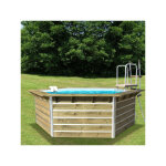 Water clip - piscine bois cebu waterclip 20153 350 x 295 x 111 cm bois Water clip - piscine bois cebu waterclip 20153 350 x 295 x 111 cm bois