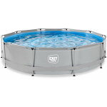 Errebi group - piscine exit soft grey �360x76cm avec pompe filtrante - gris