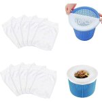 Piscine filtre skimmer, 10 pcs chaussettes de skimmer de piscine, pool skimmer socks, pour attraper les ...