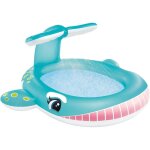 Iperbriko - piscine gonflable 'baleine' cm 201 x 196 x 91
