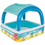 Bestway - piscine de jeu avec auvent bleu 140x140x114 cm 52192 Bestway - piscine de jeu avec auvent bleu 140x140x114 cm 52192