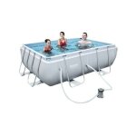 Piscine en acier rectangulaire avec filtre 1c 282x196 h 84 bestway bw56629