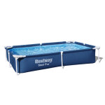 Bestway ? piscine tubulaire rectangulaire 221x150x43 cm ? capacit� 1200 litres ? liner duraplus r�sistant ...