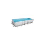 Piscine hors sol rectangle power steel gris clair 732 x 366 x 132 cm - bestway