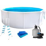 Piscine hors - sol toi prestigio ronde 3. 50 x 1. 32m filtre à sable 6m3 / h + liner 60 / 100 Piscine hors - sol toi prestigio ronde 3. 50 x 1. 32m filtre à sable 6m3 / h + liner 60 / 100