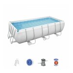 Piscine hors - sol tubulaire bestway power steel 404x201x100 cm �purateur � cartouche de 2 006 l / h ...
