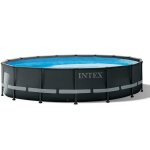 Intex - piscine tubulaire ultra frame xtr - ronde - 4, 88 m x 1, 22 m de