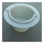 Piscineo - panier pour skimmer de piscine hors sol, 15. 9 cm, blanc