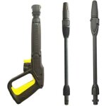 Pistolet d�clencheur haute pression et 2 lance de jet, 150 bar 2200 psi pi�ces de rechange pour karcher ...