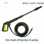 Pistolet avec lance de buse � rotor buse r�glable tuyau haute pression de 10 m pour nettoyeur haute pression ...