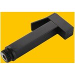 Pistolet pulv�risateur de bidet � main laiton carr� kit douchette wc hygi�ne montage mural eau froide ...