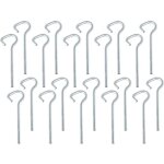 Piton crosse court p - pour fixation bâche couverture de piscine - inox - lot de 20 pièces - poolco Piton crosse court p - pour fixation bâche couverture de piscine - inox - lot de 20 pièces - poolco
