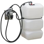 Piusi - cuve stockage adblue pehd sp 600l station digital k24 - 230v 34l / min s08084