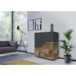 Placard dkoud, buffet de cuisine avec 2 portes, buffet pour le salon, 100% made in italy, cm 100x43h106, ... Placard dkoud, buffet de cuisine avec 2 portes, buffet pour le salon, 100% made in italy, cm 100x43h106, ...