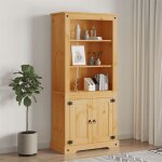 The living store placard gamme corona pin mexicain 80x40x170 cm - buffet mexicain - placard corona - ...