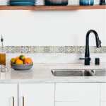 Frise adh�sive autocollante 5 cm x 300 cm, motif carreaux de ciment style ancien, d�corative borgatella. ...