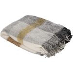 Plaid 130x180 iseo alpaga, laine, mohair, polyamide Plaid 130x180 iseo alpaga, laine, mohair, polyamide