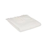 Plaid mohair 'kodi' 130x180cm ivoire