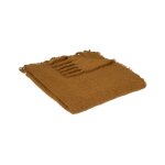 Plaid mohair 'kodi' 130x180cm ocre