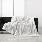 Douceur d'int�rieur - plaid sherpa 125 x 150 cm douceur alaska