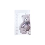 Domiva - plan a langer little bear - pvc - matelas int�gr� - blanc / gris - 50 x 80 cm