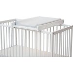 Les tendances - at4 - plan  langer amovible pour lit bb essentiel en bois