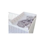 Domiva - plan a langer little bear - pvc - matelas intégré - blanc / gris - 50 x 80 cm Domiva - plan a langer little bear - pvc - matelas intégré - blanc / gris - 50 x 80 cm