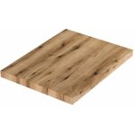 Kiamami valentina - plan de toilette mural de 60 cm pour lavabo de salle de bains en ch�ne naturel