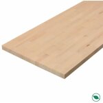 Forestea - plan de travail h�tre massif lamell� coll� about� 3000 x 650 x 38 mm - fsc 100%