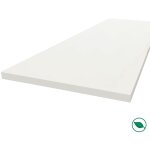 Forestea - plan de travail stratifi� hpl blanc 2000 x 650 x 38 mm fsc