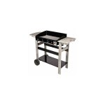 Somagic - plancha 2 brleurs 107, 5x48x88, 5 cm avec chariot - tostare